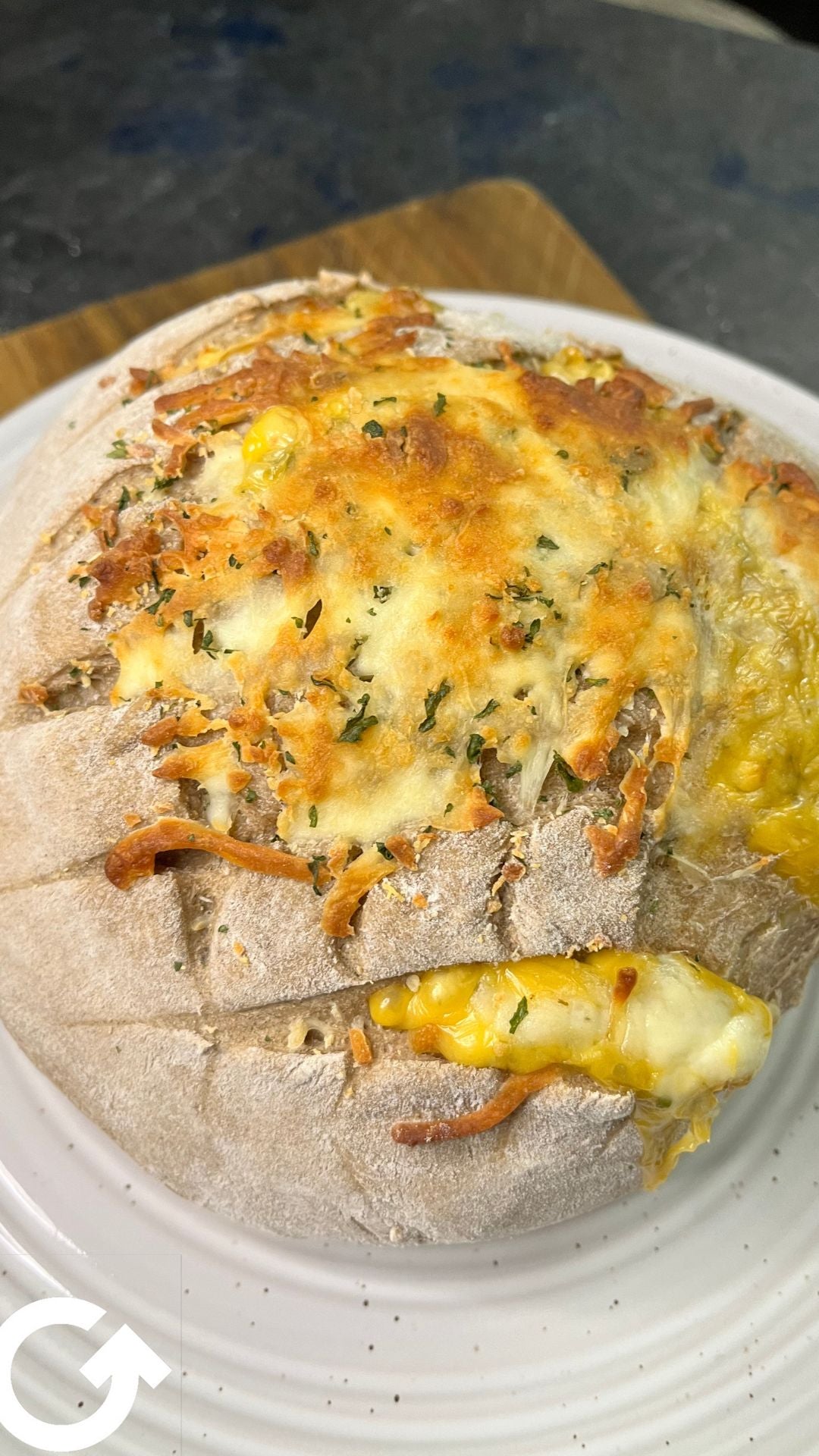 How to Make Delicious Cheese Herb Bread Using Saved-Grain Flour: Step ...